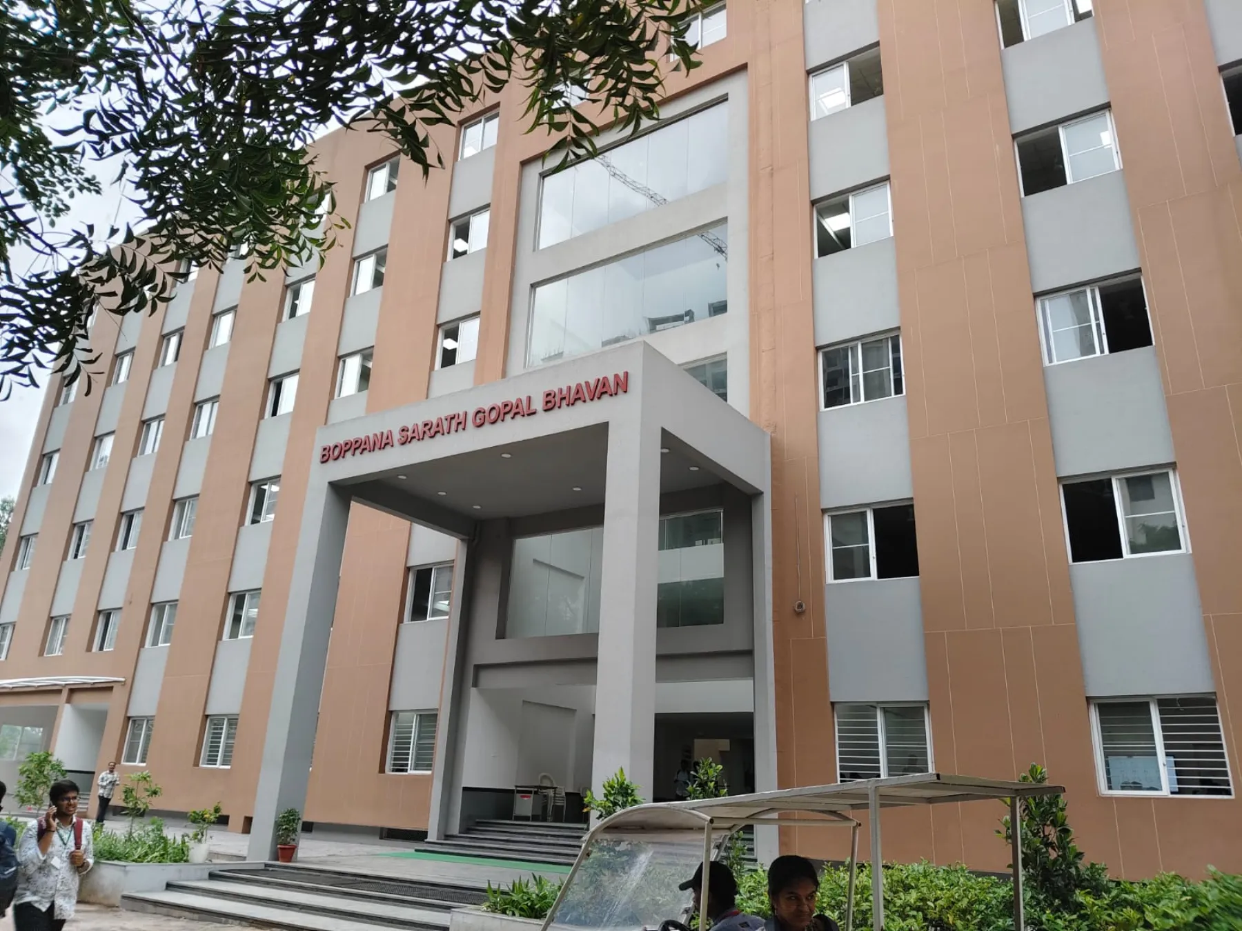 New Academic Building In Memory of Late Sri Boppana Sarath Gopal Garu