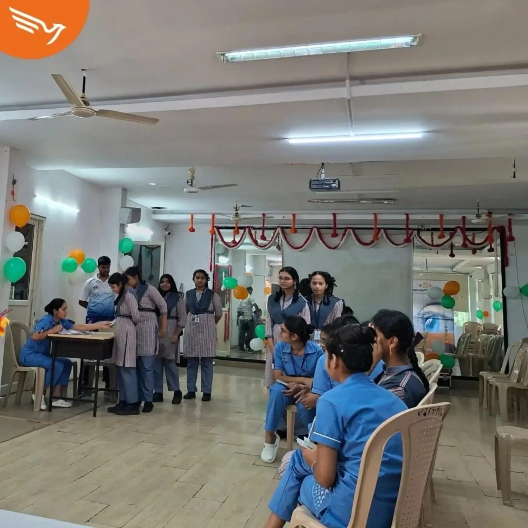 Free Eye Screening Camp at Vignan Jyothi School