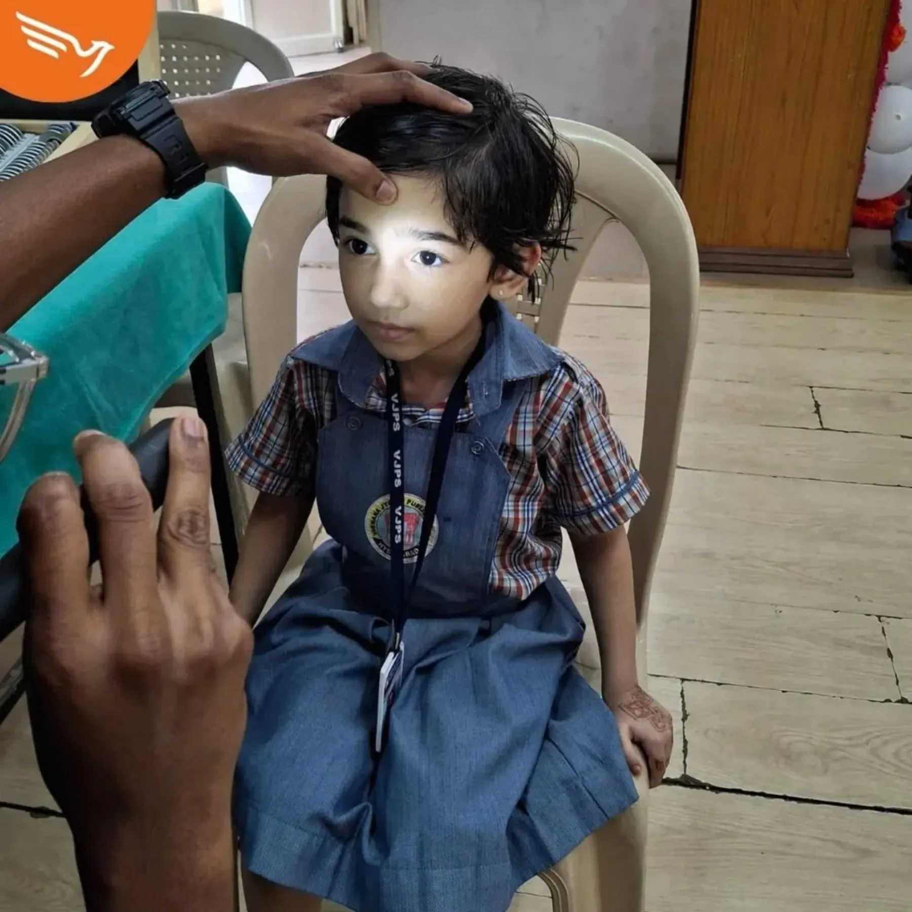 Free Eye Screening Camp at Vignan Jyothi School