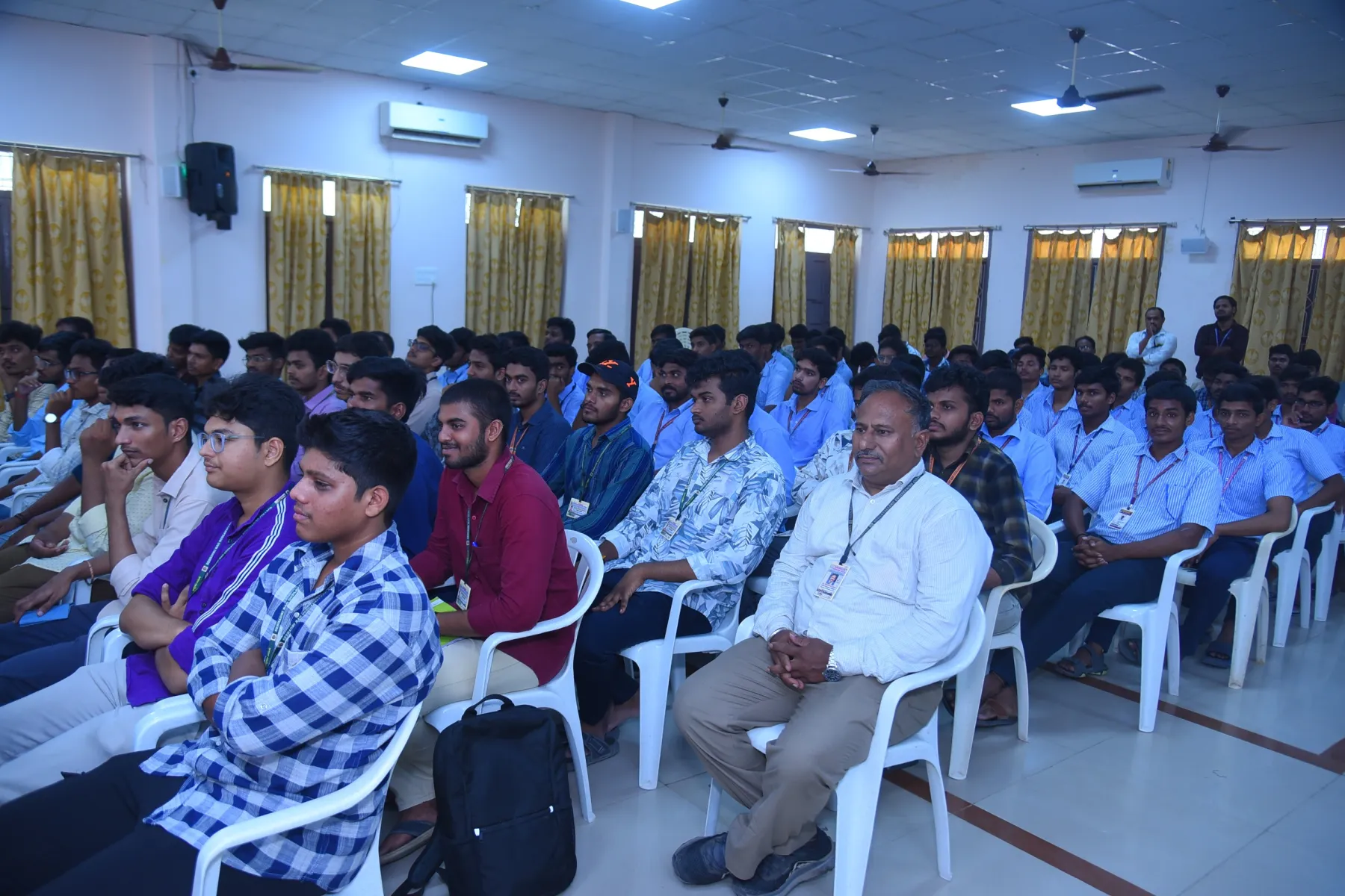 Free Eye Screening & Health Camp at Seshadri Rao Gudlavalleru Engineering College Organized by Boppana Sarath Gopal Foundation