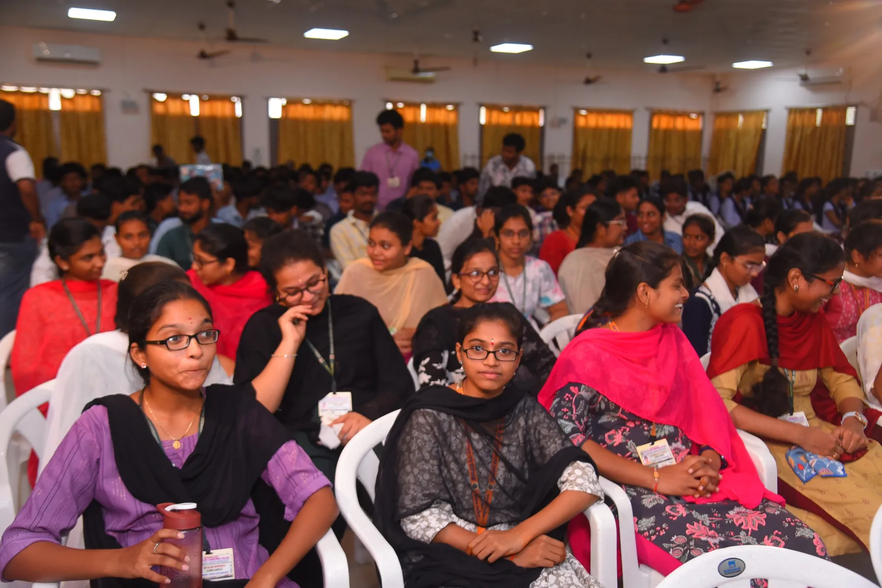 Free Eye Screening & Health Camp at Seshadri Rao Gudlavalleru Engineering College Organized by Boppana Sarath Gopal Foundation