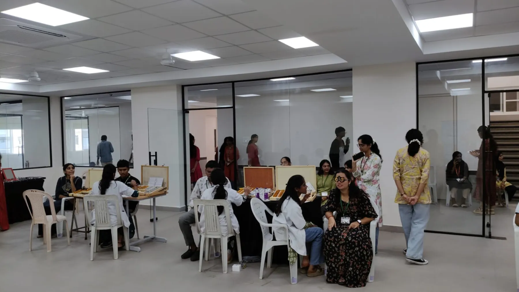 Free Eye Screening Camp at VNRVJIET (Vallurupalli Nageswara Rao Vignana Jyothi Institute of Engineering & Technology)