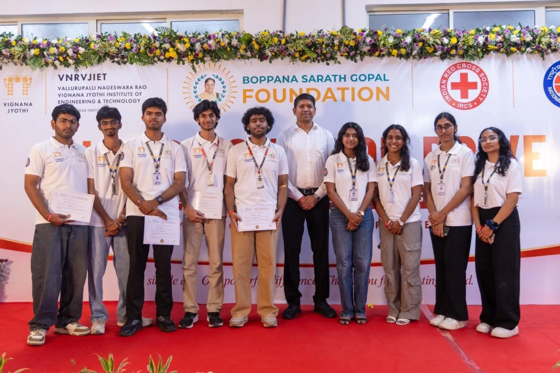 Free Eye Screening Camp at VNRVJIET (Vallurupalli Nageswara Rao Vignana Jyothi Institute of Engineering & Technology)