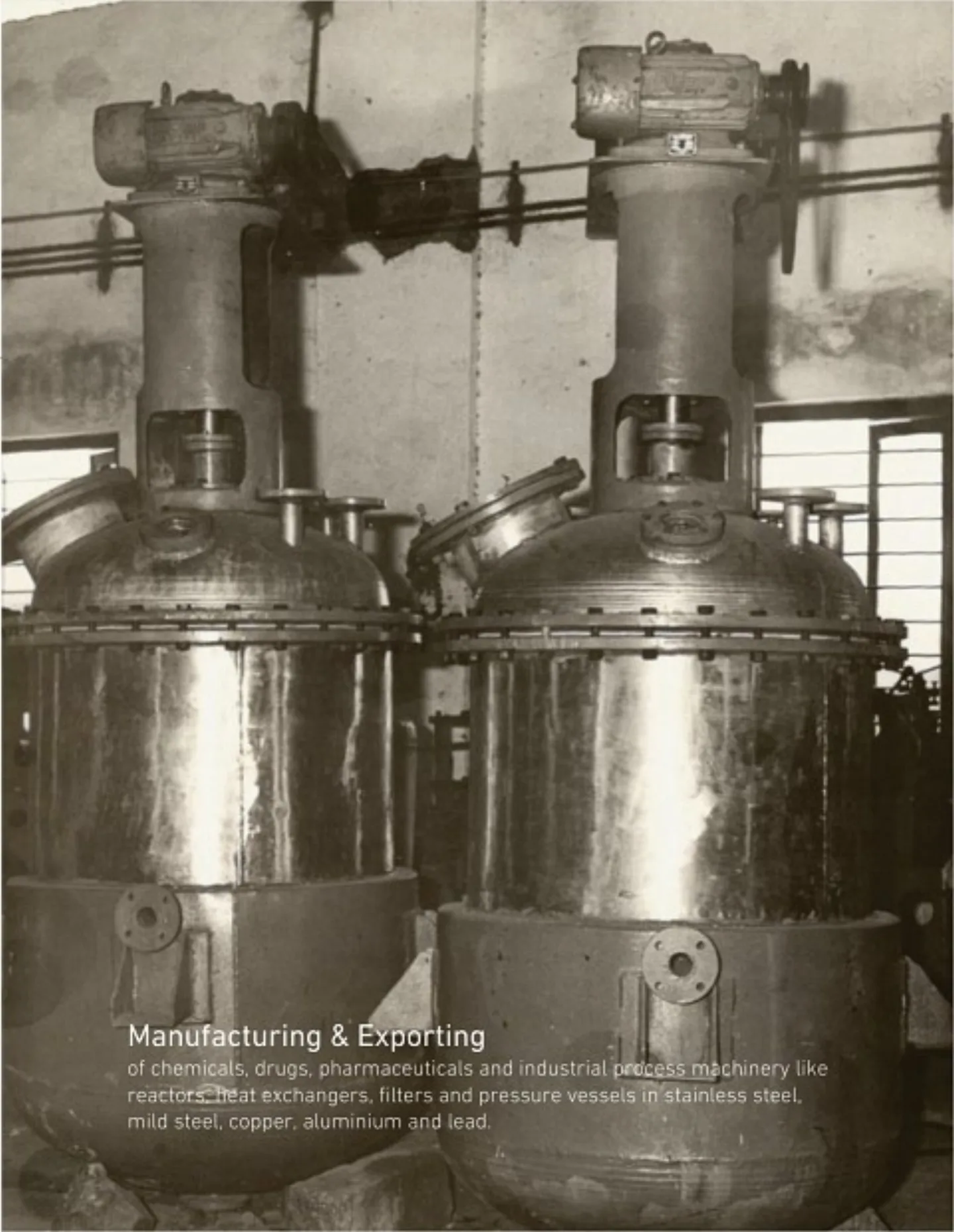 Process machinery & manufacturing